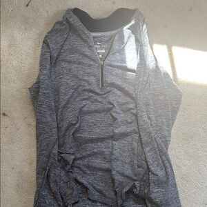 Nike Gray Dri-FIT Pullover Hoodie